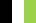 Black-White-Green Apple