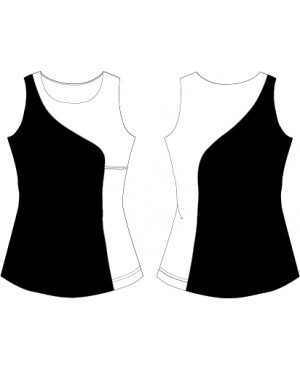 Plus Size Yin Yang Tank